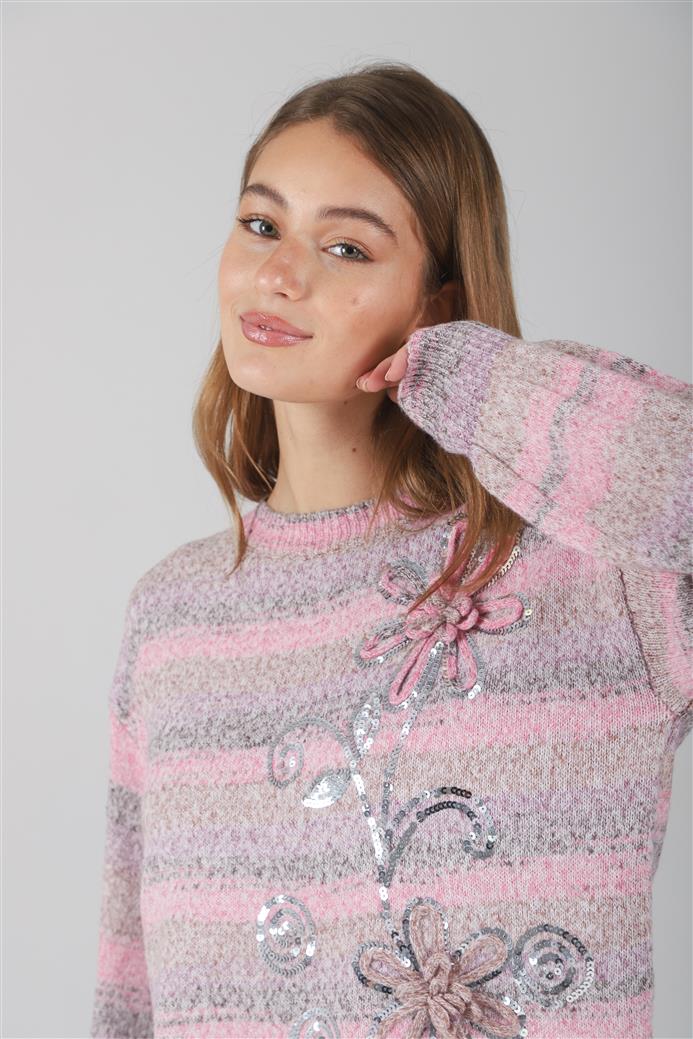 Sweater Viena Bordado con Lentejuelas